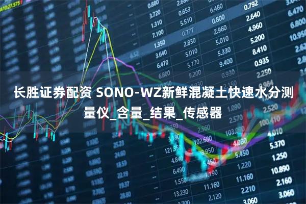 长胜证券配资 SONO-WZ新鲜混凝土快速水分测量仪_含量_结果_传感器