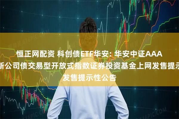 恒正网配资 科创债ETF华安: 华安中证AAA科技创新公司债交易型开放式指数证券投资基金上网发售提示性公告